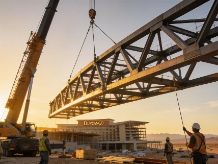 Steel truss lift signals major step in Durango Resort expansion Vegas Report