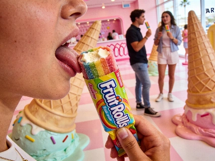 Fruit Roll-Ups Popsicle Returns to Museum of Ice Cream Las Vegas Vegas Report