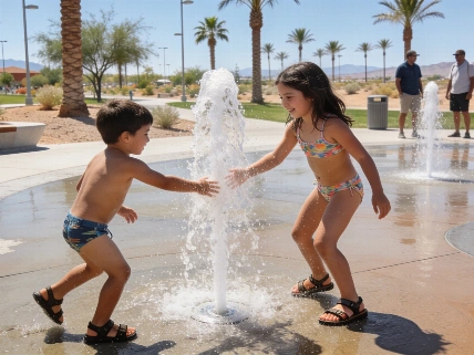 Where to Find Splash Pads Across the Las Vegas Valley This Summer Vegas Report