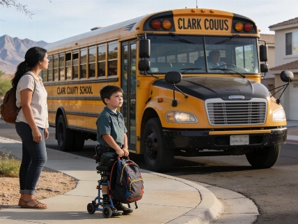 CCSD Bus Delays Disrupt Special-Needs Student Transportation Vegas Report
