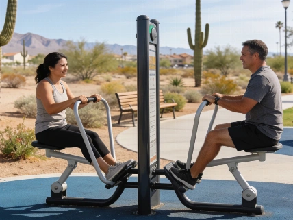 Las Vegas adds eight new free outdoor fitness courts to city parks Vegas Report