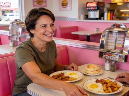 Vickie’s Diner: All Day Breakfast and Pink Retro Vibes Off the Las Vegas Strip Vegas Report