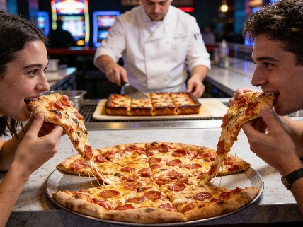 Amici New York Pizzeria brings late-night slices to Resorts World Las Vegas Vegas Report