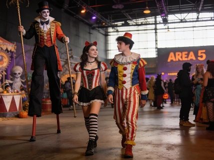 ScAREA15: Strange Circus Halloween Event Returns to AREA15 Las Vegas Vegas Report