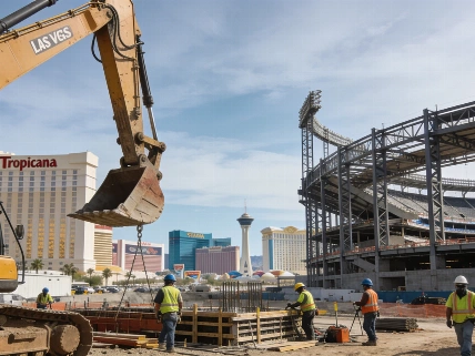 A’s Spend $600M on Las Vegas Ballpark Construction Progress Vegas Report