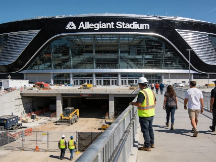 Allegiant Stadium to Add New North Entrance and Fan Decks by 2028 Vegas Report