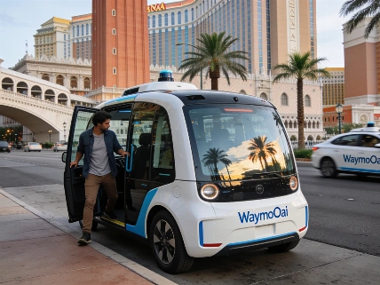 Waymo brings robotaxis to Las Vegas, taking on Zoox in a real-world test Vegas Report