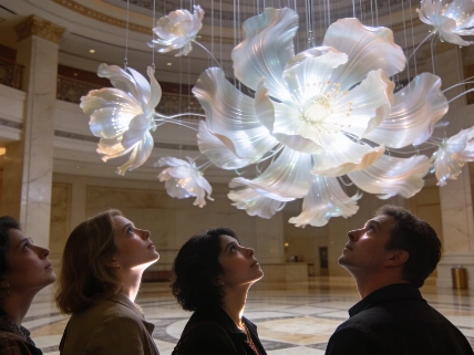Studio DRIFT brings kinetic flower sculptures to The Venetian Vegas Report