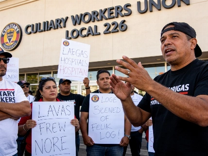 Las Vegas Culinary Union faces protests from its own members over health plan changes Vegas Report