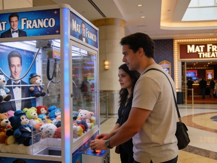 Mat Franco Announces Netflix Special and Fantasy Claw Arcade Collaboration Vegas Report