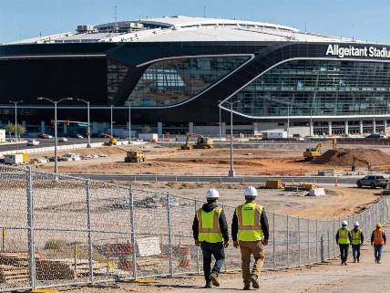 Raiders Propose $158M North Plaza Podium at Allegiant Stadium Vegas Report