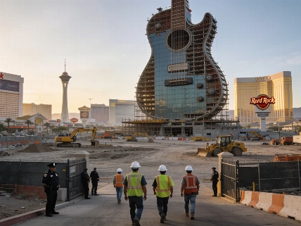 Hard Rock Las Vegas Construction Site Cleared After Written Threats Vegas Report