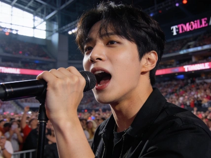 Jungkook Stands Out at BTS's Las Vegas iHeartRadio Festival Set Vegas Report