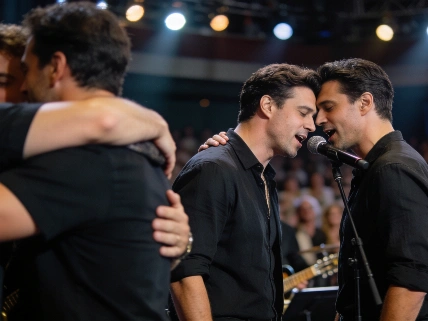 Donny Osmond Surprises New Kids on the Block in Vegas Vegas Report