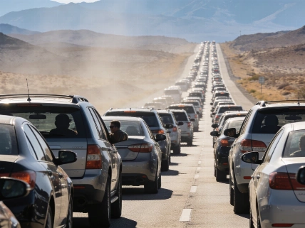 Labor Day Traffic Expected to Slow I-15 at Nevada-California Border Vegas Report