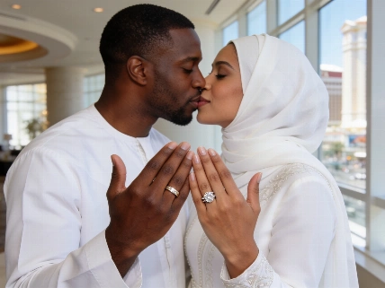 Moneybagg Yo Marries Ari Fletcher in Las Vegas Muslim Ceremony Vegas Report