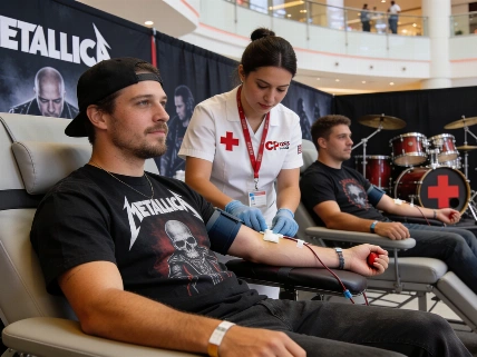 Metallica and Red Cross Launch Las Vegas Blood Drive at Sphere Residency Vegas Report