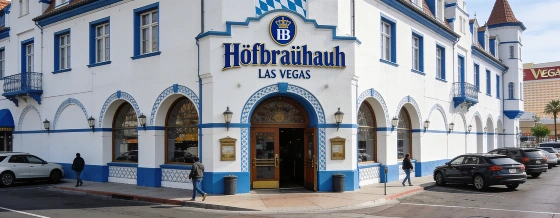 Hofbräuhaus Las Vegas Building Listed for $16.2 Million Sale Vegas Report © vegas-report.com