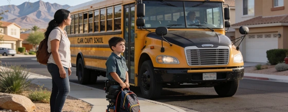 CCSD Bus Delays Disrupt Special-Needs Student Transportation Vegas Report © vegas-report.com