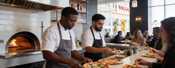 Down North Pizza and Maroon Host One-Night Pop-Up at Sahara Las Vegas Vegas Report © vegas-report.com
