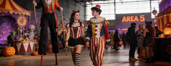 ScAREA15: Strange Circus Halloween Event Returns to AREA15 Las Vegas Vegas Report © vegas-report.com