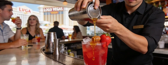 Flight Club Las Vegas launches Berry Blaze cocktail for summer Vegas Report © vegas-report.com