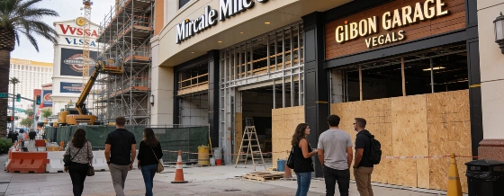 Gibson Garage Las Vegas to Open at Miracle Mile Shops in 2027 Vegas Report © vegas-report.com