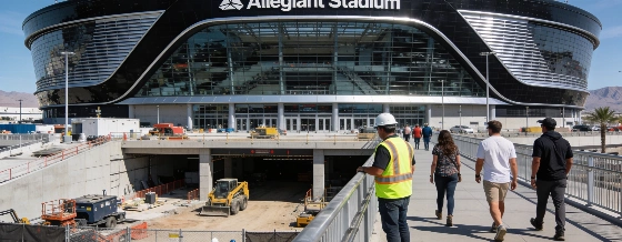 Allegiant Stadium to Add New North Entrance and Fan Decks by 2028 Vegas Report © vegas-report.com