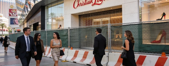 Christian Louboutin Store at Crystals Set for Fall Reopening After Renovation Vegas Report © vegas-report.com