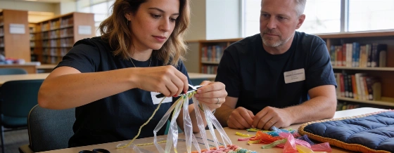 Las Vegas Volunteers Turn Plastic Bags Into Sleeping Mats for Homeless Vegas Report © vegas-report.com