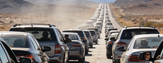 Labor Day Traffic Expected to Slow I-15 at Nevada-California Border Vegas Report © vegas-report.com