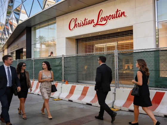 Christian Louboutin Store at Crystals Set for Fall Reopening After Renovation Vegas Report