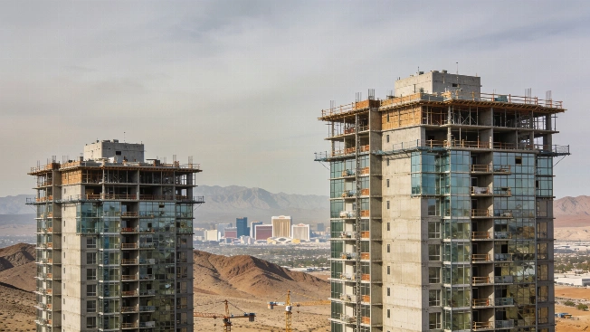Four Seasons Towers Top Out as Sales Reach $950 Million Vegas Report