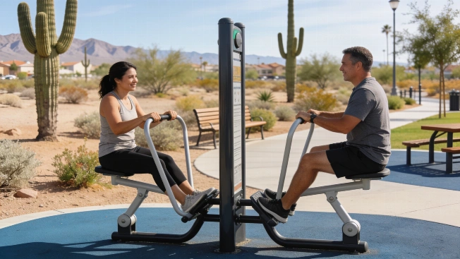 Las Vegas adds eight new free outdoor fitness courts to city parks Vegas Report