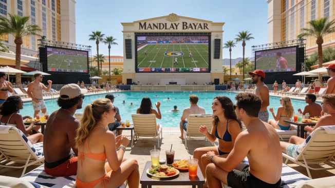 Tailgate Beach Club Packs Labor Day Weekend at Mandalay Bay Vegas Report
