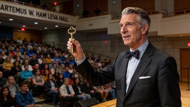 Bill Nye Honored With Las Vegas Strip Key and Bill Nye Day Vegas Report