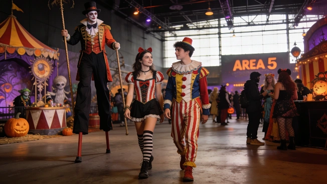 ScAREA15: Strange Circus Halloween Event Returns to AREA15 Las Vegas Vegas Report