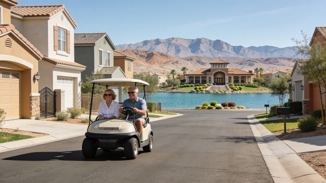 Retirees Find Community and Security at Lake Las Vegas 55 Plus Neighborhood Vegas Report