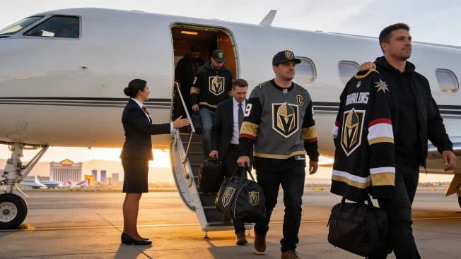 Knight Flights Return: Private Jet Packages for Vegas Golden Knights Away Games Vegas Report