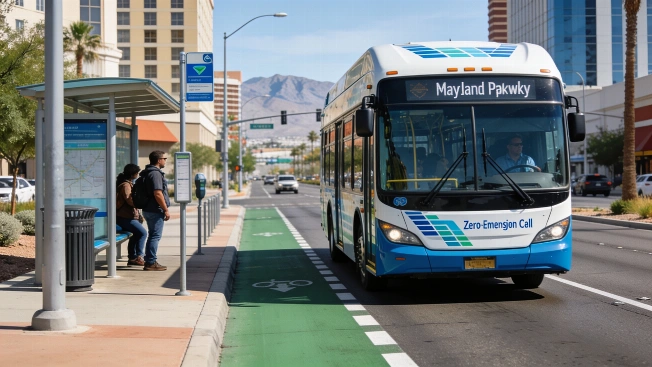 Maryland Parkway Red Line Cuts Commute Times for Las Vegas Transit Riders Vegas Report