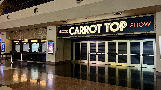 Carrot Top Show at Luxor Canceled After Hospitalization in Las Vegas Vegas Report