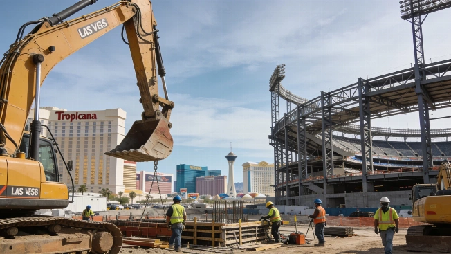 A’s Spend $600M on Las Vegas Ballpark Construction Progress Vegas Report