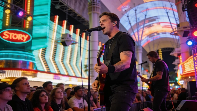 Story of the Year Rocks Fremont Street Experience With Free Concert Vegas Report