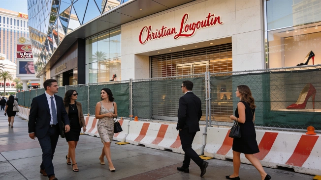 Christian Louboutin Store at Crystals Set for Fall Reopening After Renovation Vegas Report