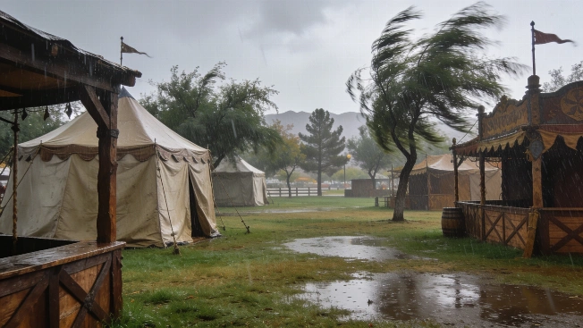 Storm Forces Age of Chivalry Festival to Close Early Vegas Report