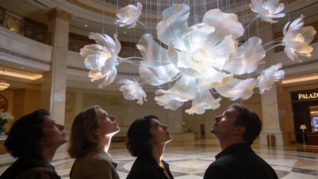 Studio DRIFT brings kinetic flower sculptures to The Venetian Vegas Report