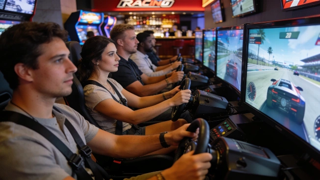 The Racing Zone brings group racing simulators to Las Vegas Strip area Vegas Report