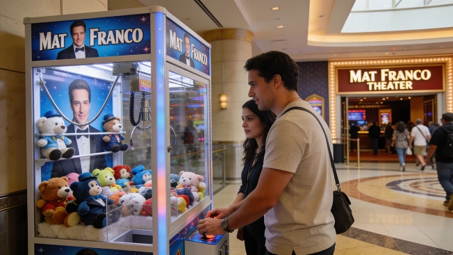 Mat Franco Announces Netflix Special and Fantasy Claw Arcade Collaboration Vegas Report