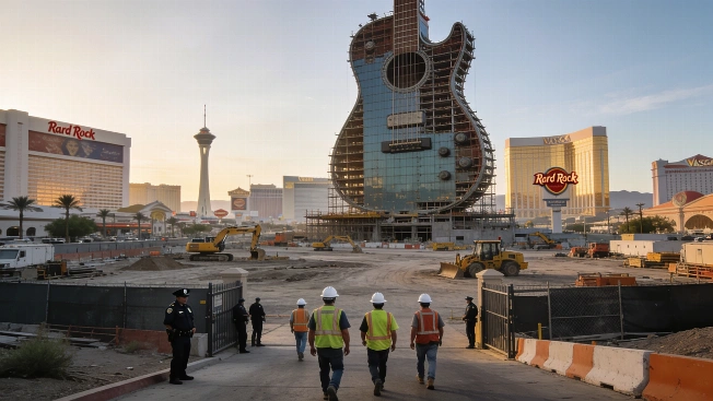 Hard Rock Las Vegas Construction Site Cleared After Written Threats Vegas Report