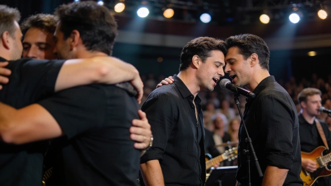 Donny Osmond Surprises New Kids on the Block in Vegas Vegas Report